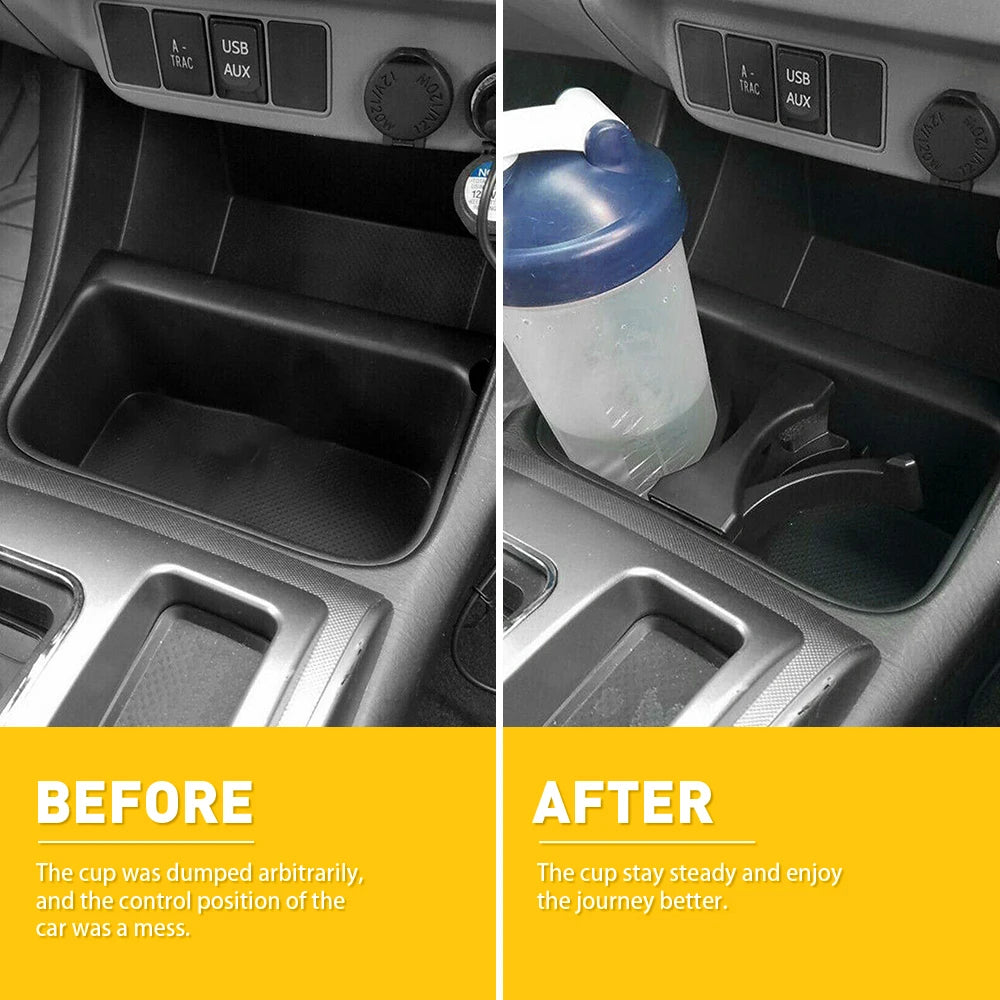 Cup Holder Divider Insert for Toyota Tacoma & Sequoia - Center Console