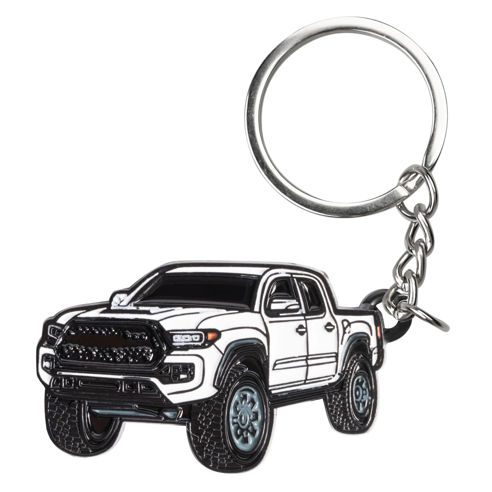 Metal Tacoma Keychain - Zinc Alloy Key Ring for Toyota Tacoma