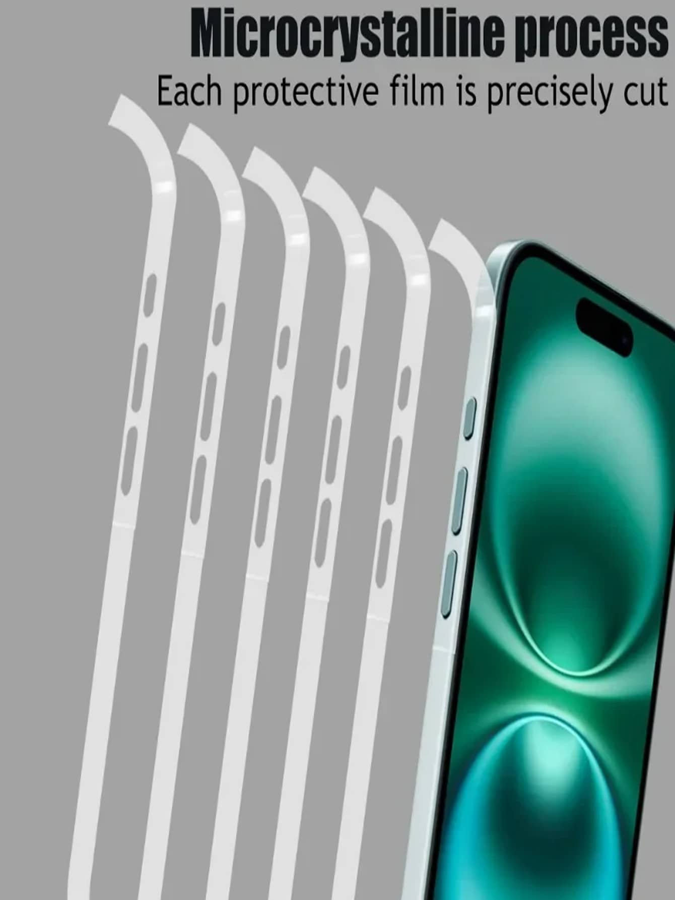 iPhone 17/16 Pro Max Hydrogel Side Frame Protector - 3-Pack Anti-Scratch Film