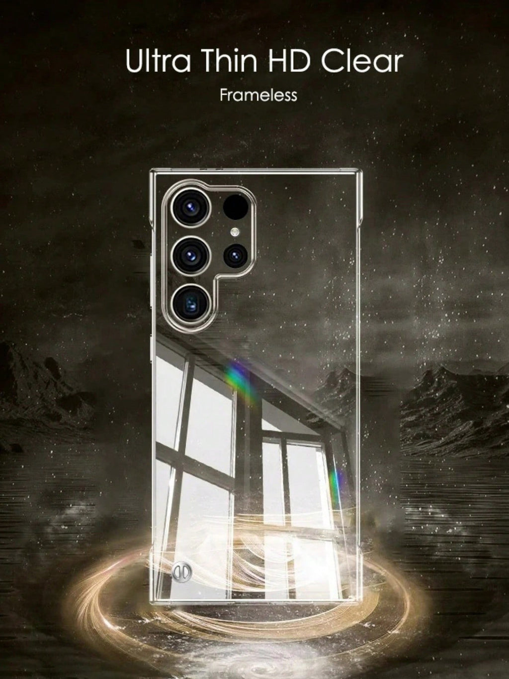 Ultra-Thin Clear Frameless Case - iPhone & Samsung Galaxy Compatible