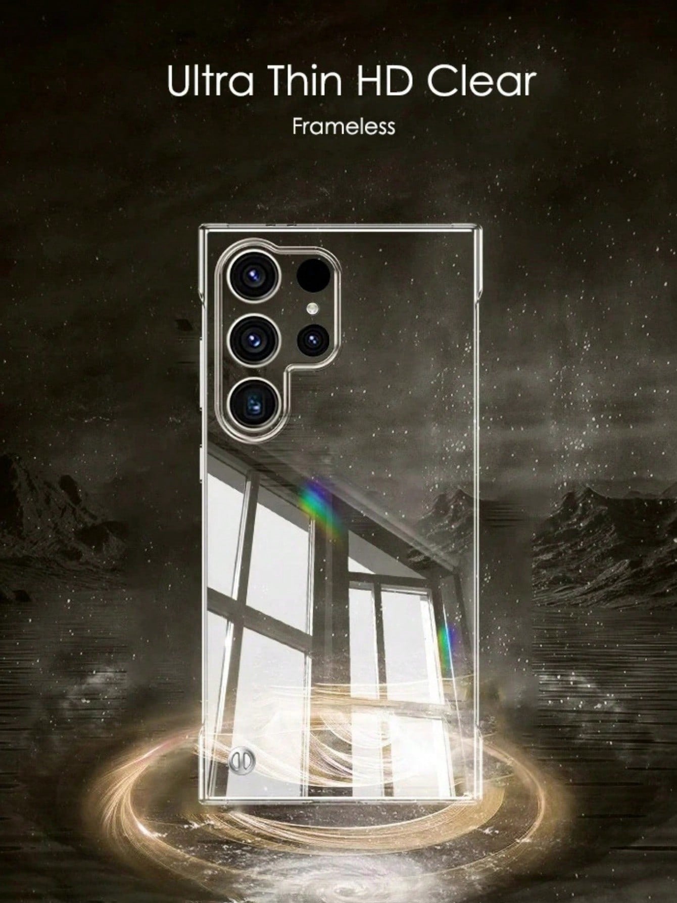 Ultra-Thin Clear Frameless Case - iPhone & Samsung Galaxy Compatible