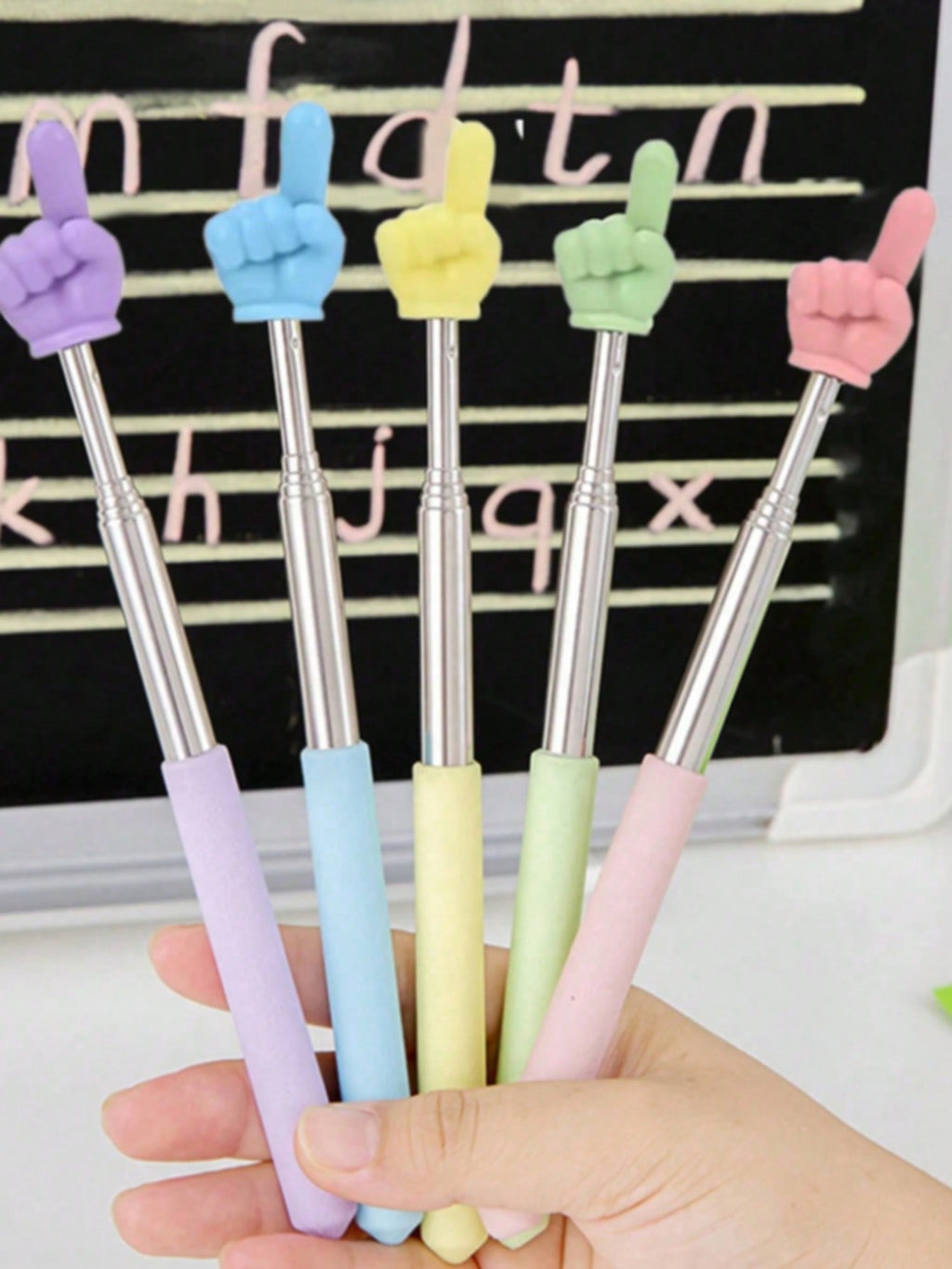 Stretchable Finger Reading Pointer - Kid-Friendly Teaching Tool