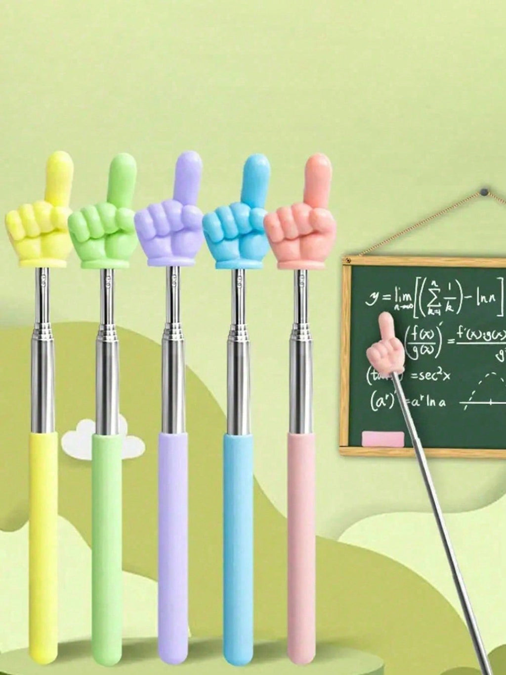 Stretchable Finger Reading Pointer - Kid-Friendly Teaching Tool