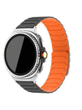 Magnetic Silicone Sport Strap for Samsung Galaxy Watch Ultra 47mm