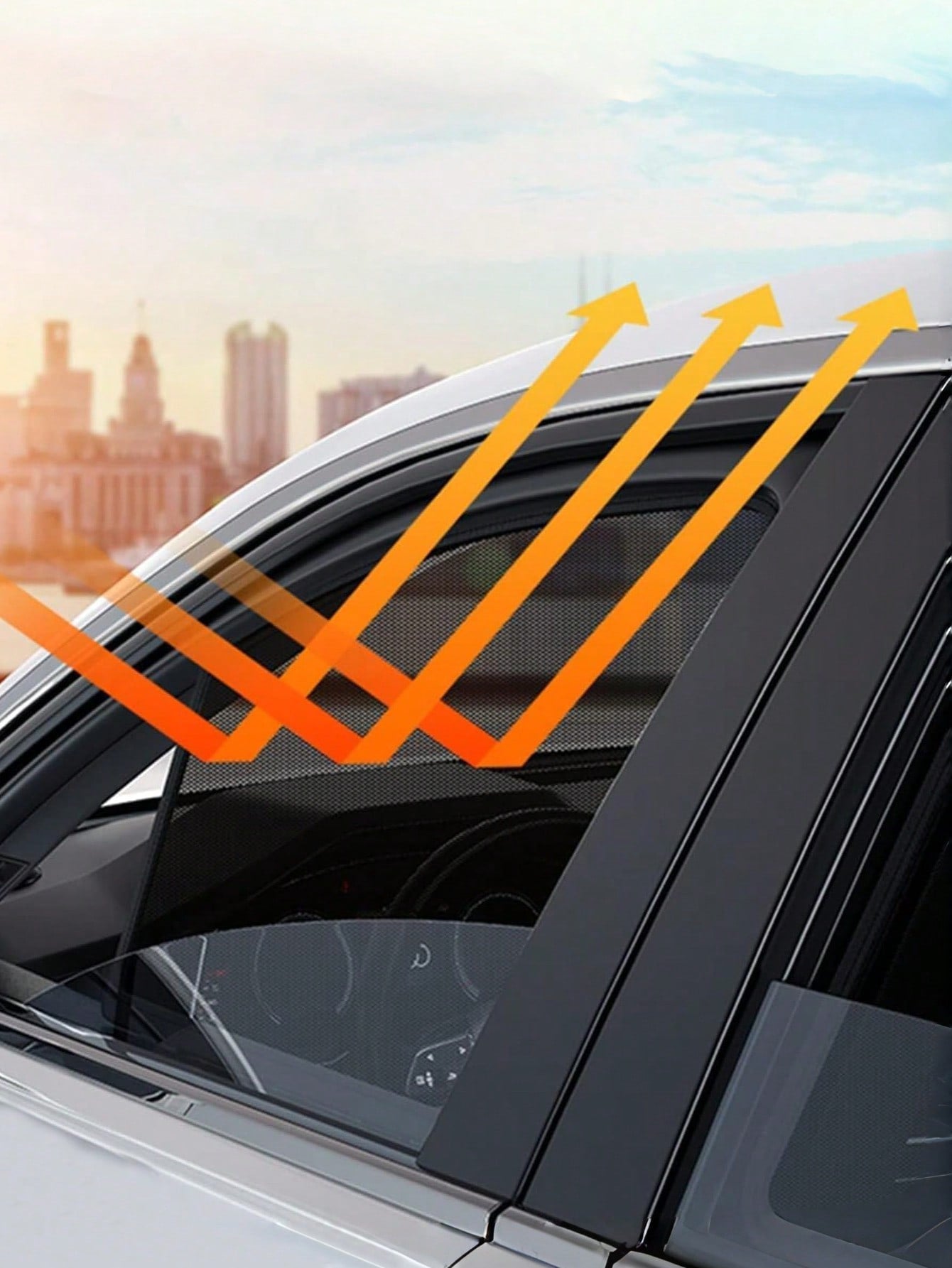 Magnetic Blackout Car Window Curtains - Privacy Sunshades for SUV & Sedan