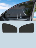 Magnetic Blackout Car Window Curtains - Privacy Sunshades for SUV & Sedan