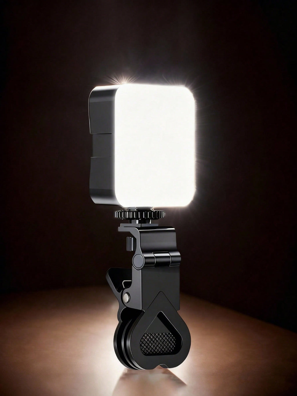 Portable Mini Clip-On Selfie Ring Light - LED Fill Light for Phone & Laptop