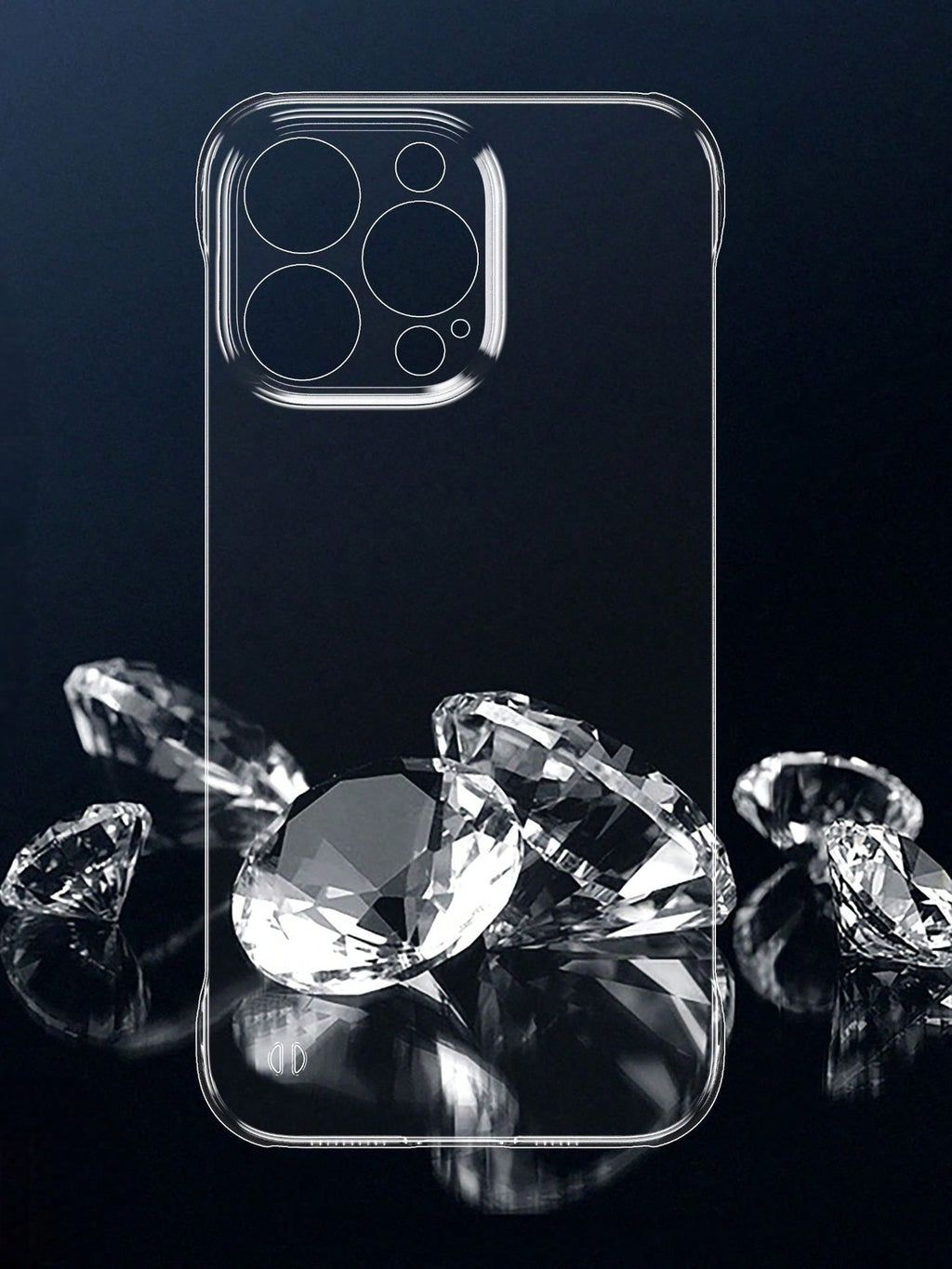 Ultra-Thin Clear Frameless Case - iPhone & Samsung Galaxy Compatible