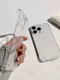 Ultra-Thin Clear Frameless Case - iPhone & Samsung Galaxy Compatible