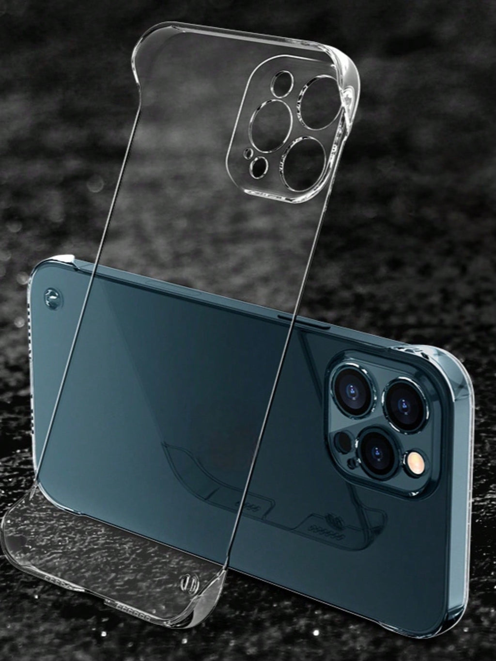 Ultra-Thin Clear Frameless Case - iPhone & Samsung Galaxy Compatible