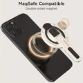 Magnetic Phone Holder with Storage Box - 360° Rotating Desk Stand