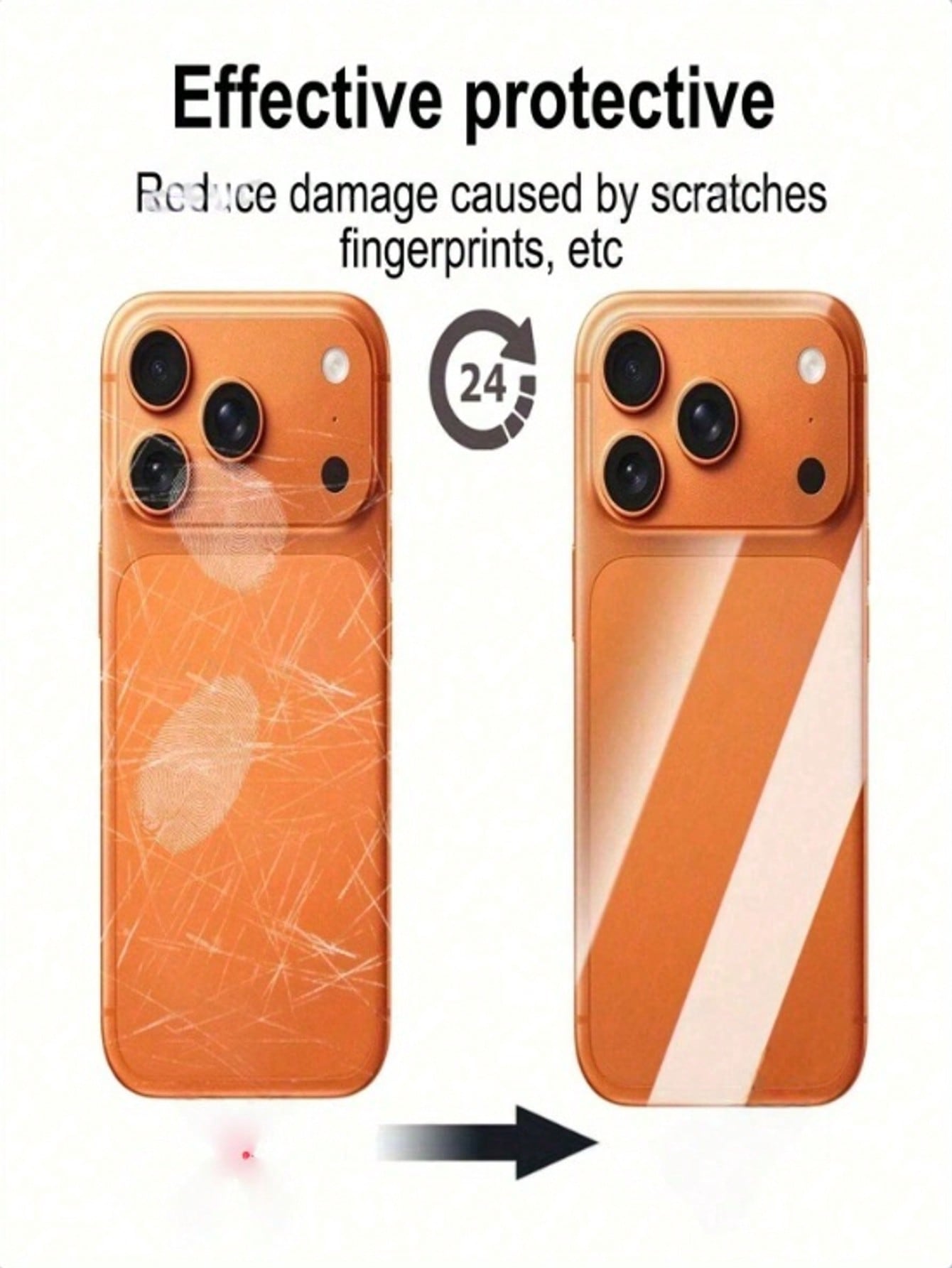 iPhone 17 Pro Max Hydrogel Back Film - 4-Pack Full Coverage Protector