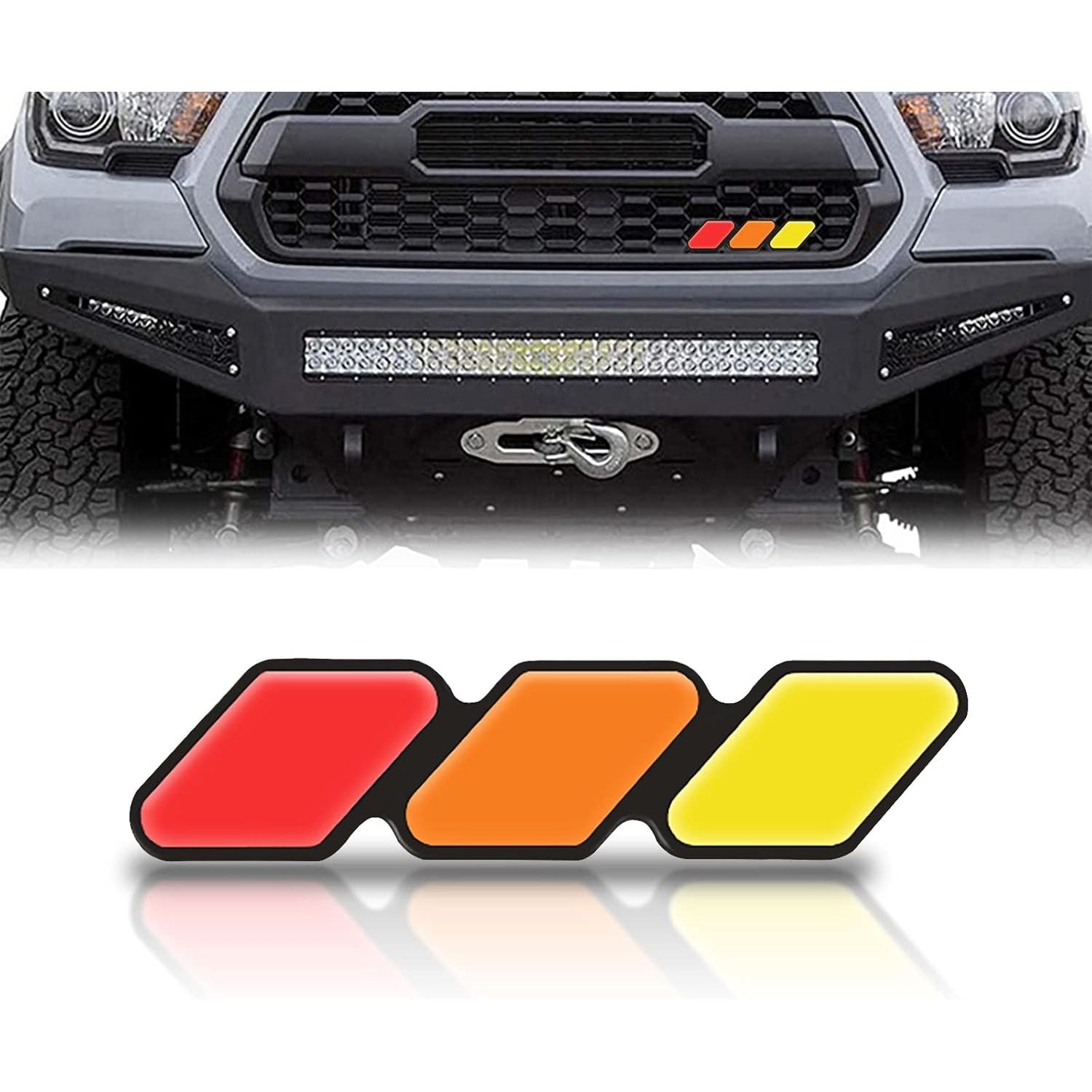 Heritage Tri-Color Grille Badge - Toyota Tacoma 4Runner Tundra