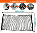 Universal Car Trunk Protective Mesh Net - Cargo Barrier & Organizer