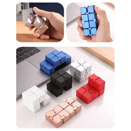 Flip Cube Fidget Toy - Anxiety Stress Relief & Focus