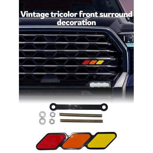 Heritage Tri-Color Grille Badge - Toyota Tacoma 4Runner Tundra