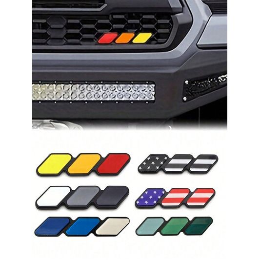 Heritage Tri-Color Grille Badge - Toyota Tacoma 4Runner Tundra