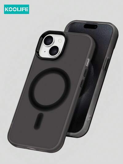 MagSafe Phone Case - Clear Matte Shockproof Protection