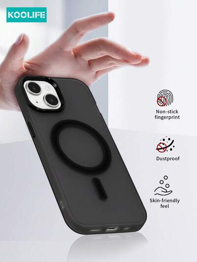 MagSafe Phone Case - Clear Matte Shockproof Protection